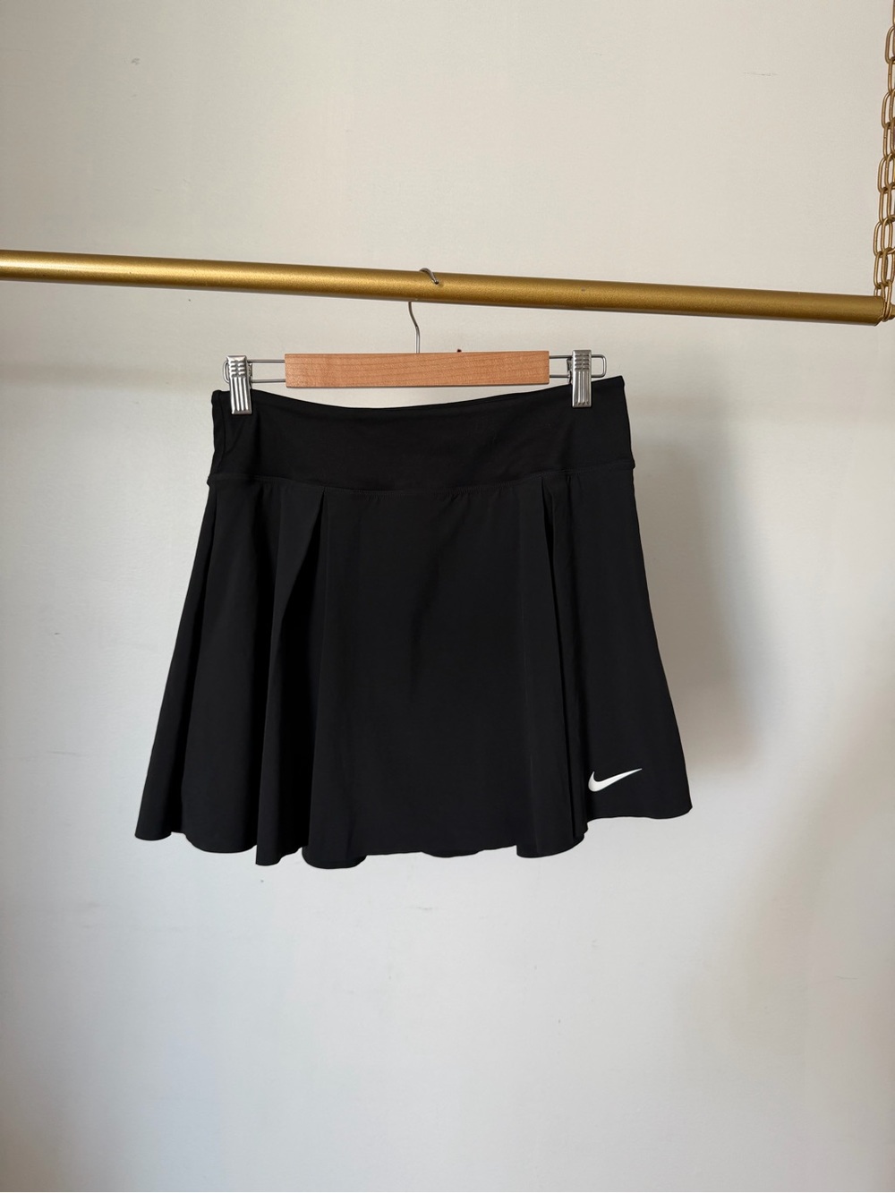 Nike Black Athletic Pleated Skort